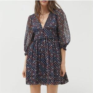 Urban Outfitters Chiffon Omaha Mini Dress - Women’s SP